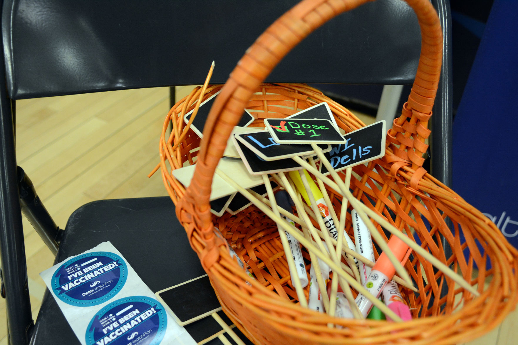 Baraboo High School hosts mass vaccination clinic